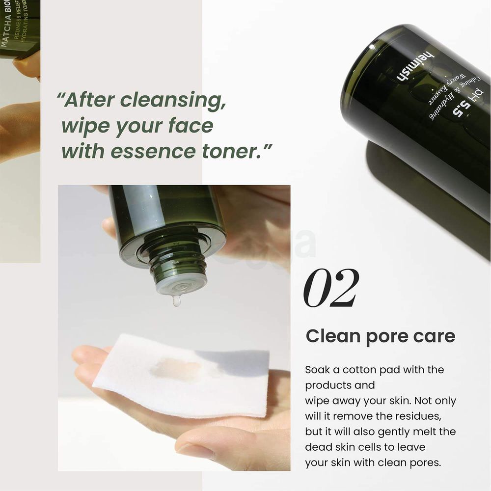 Heimish Matcha Biome Redness Relief Hydrating Toner with pH 5.5  