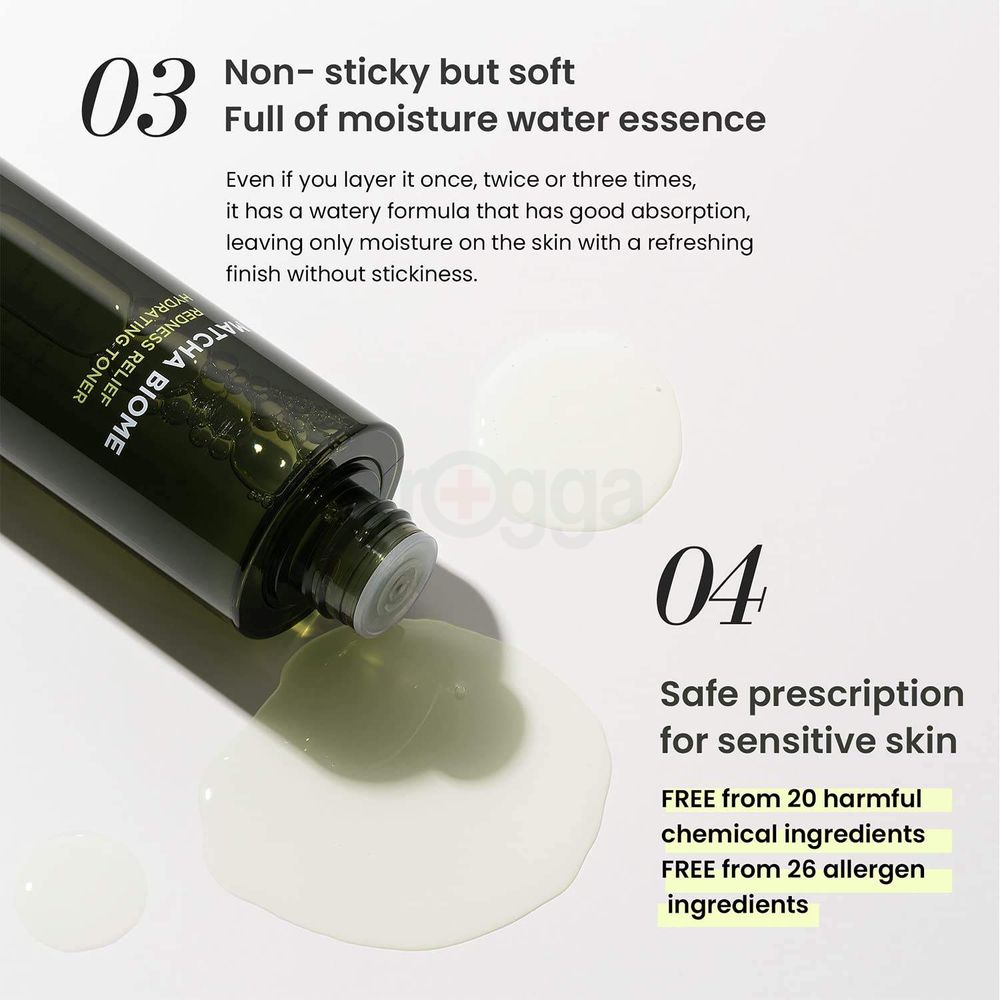 Heimish Matcha Biome Redness Relief Hydrating Toner with pH 5.5  