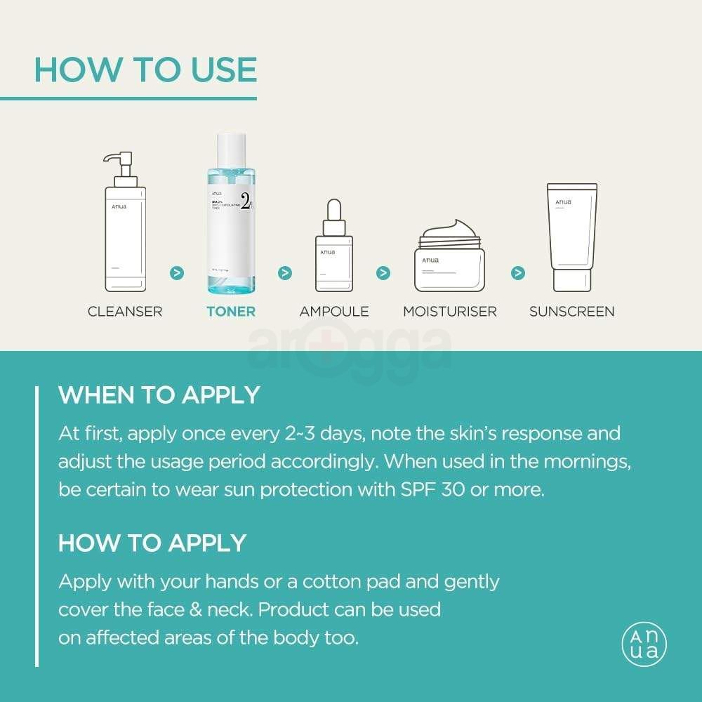 Anua BHA 2+ Ceramides Gentle Exfoliating Toner 150ml  