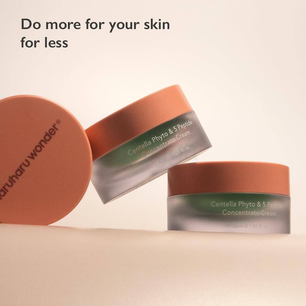 Haruharu Wonder Centella Phyto and 5 Peptide Concentrate Cream  