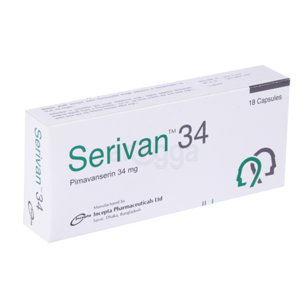 Serivan 34 price in Bangladesh | Arogga Online Pharmacy