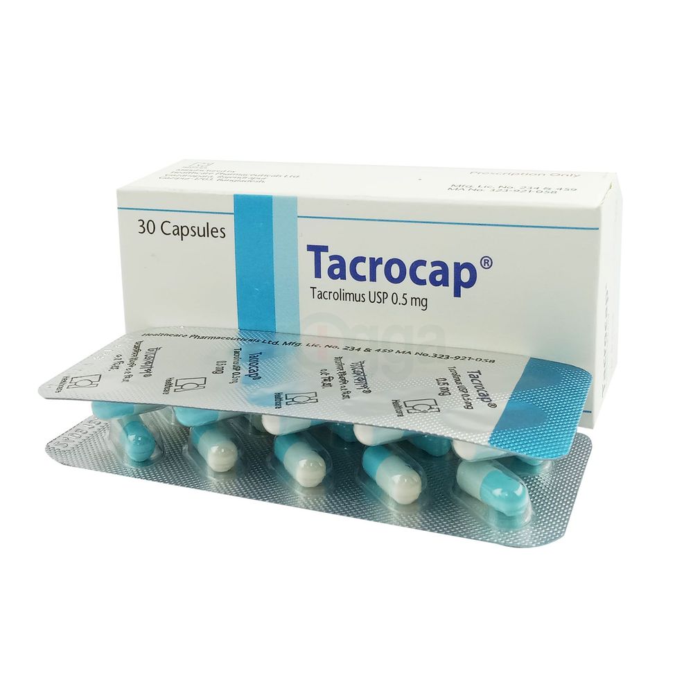Tacrocap 0.5 0.5mg capsule