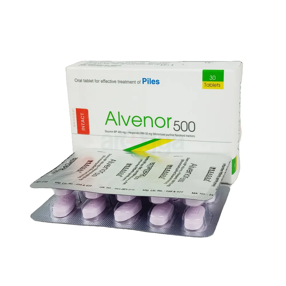 Alvenor 500 450mg+50mg Tablet