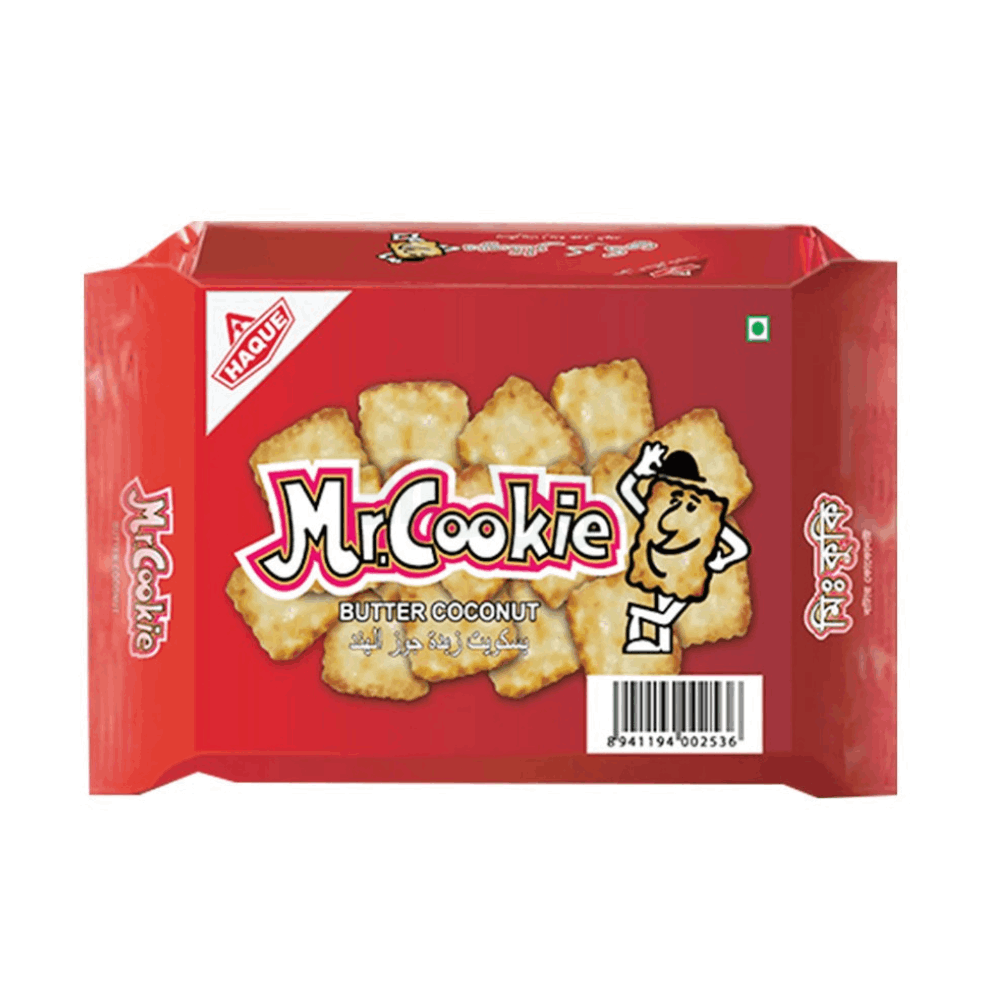 Mr.Cookie Butter Coconut Biscuit 175gm  
