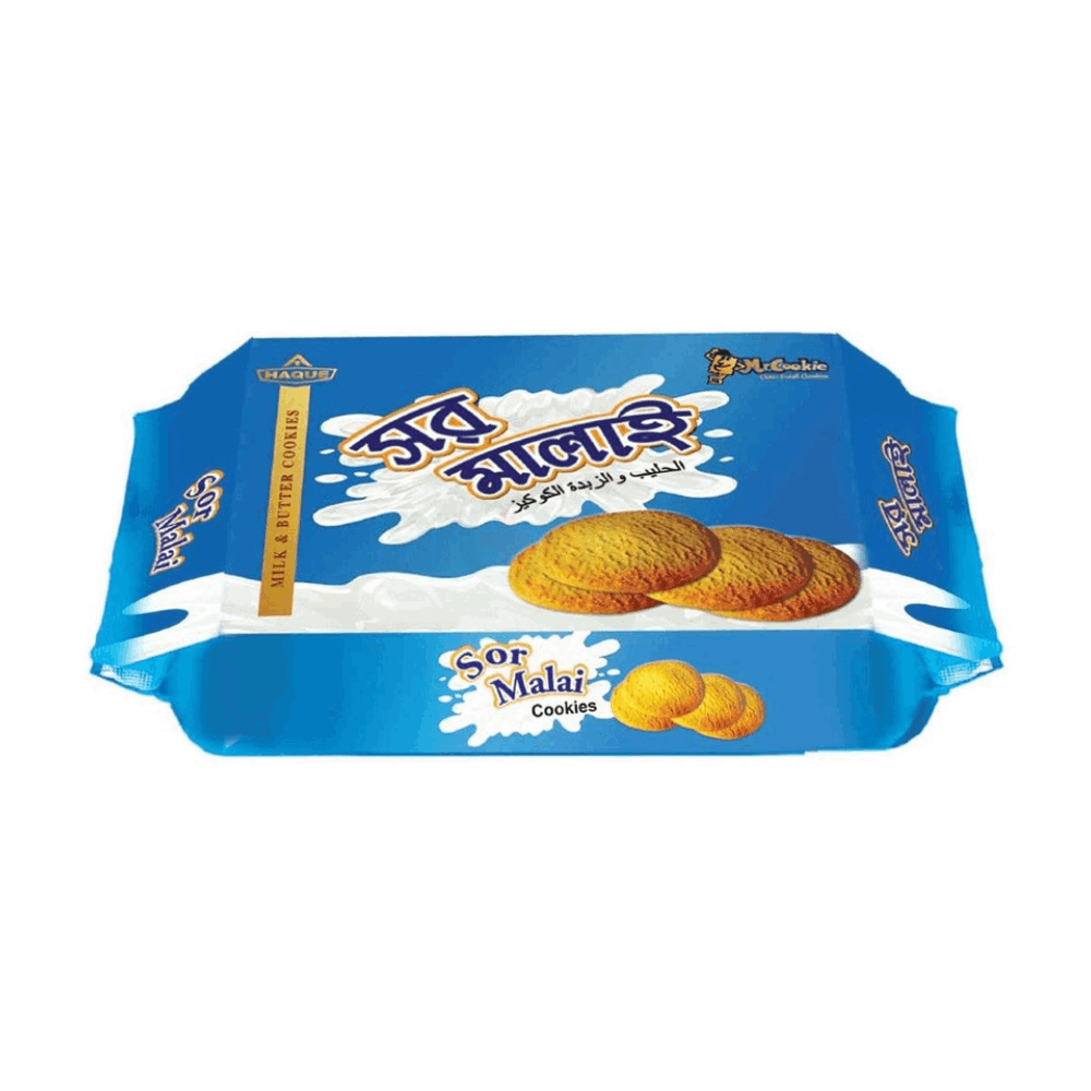 Sor Malai Cookies Biscuit 161gm  