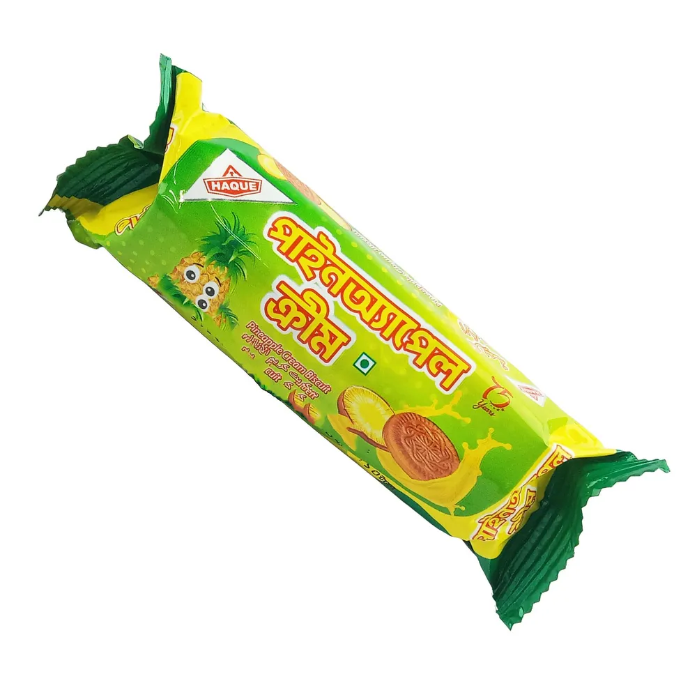 Pineapple Cream Biscuit (Haque) 36gm  