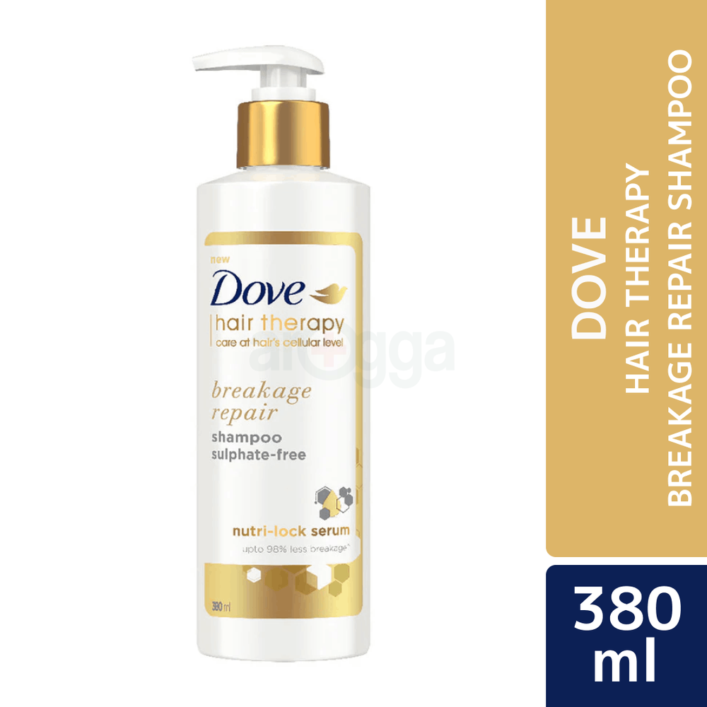 Dove Hair Therapy Breakage Repair Sulphate-Free Shampoo - 380ml  