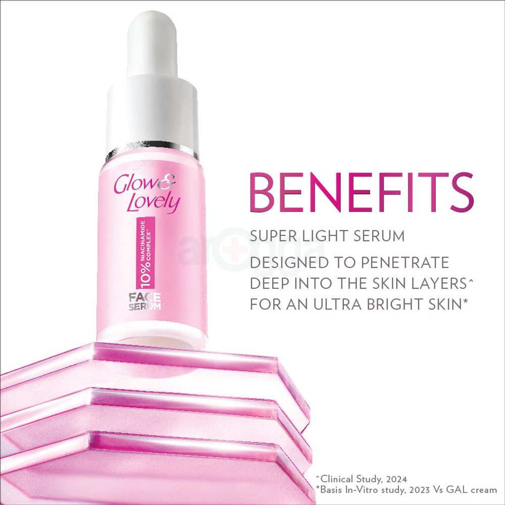 Glow And Lovely Brightening Face Serum (10% Niacinamide Complex) - 7ml  