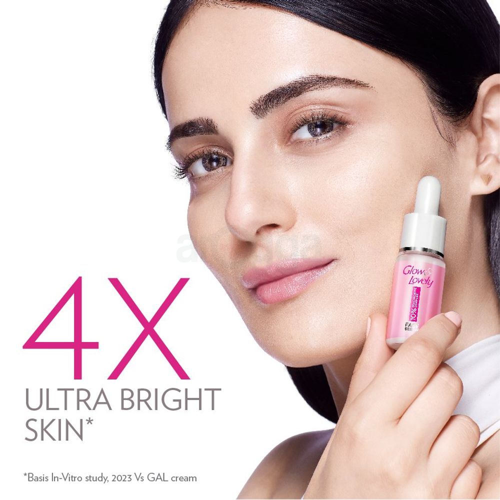 Glow And Lovely Brightening Face Serum (10% Niacinamide Complex) - 7ml  