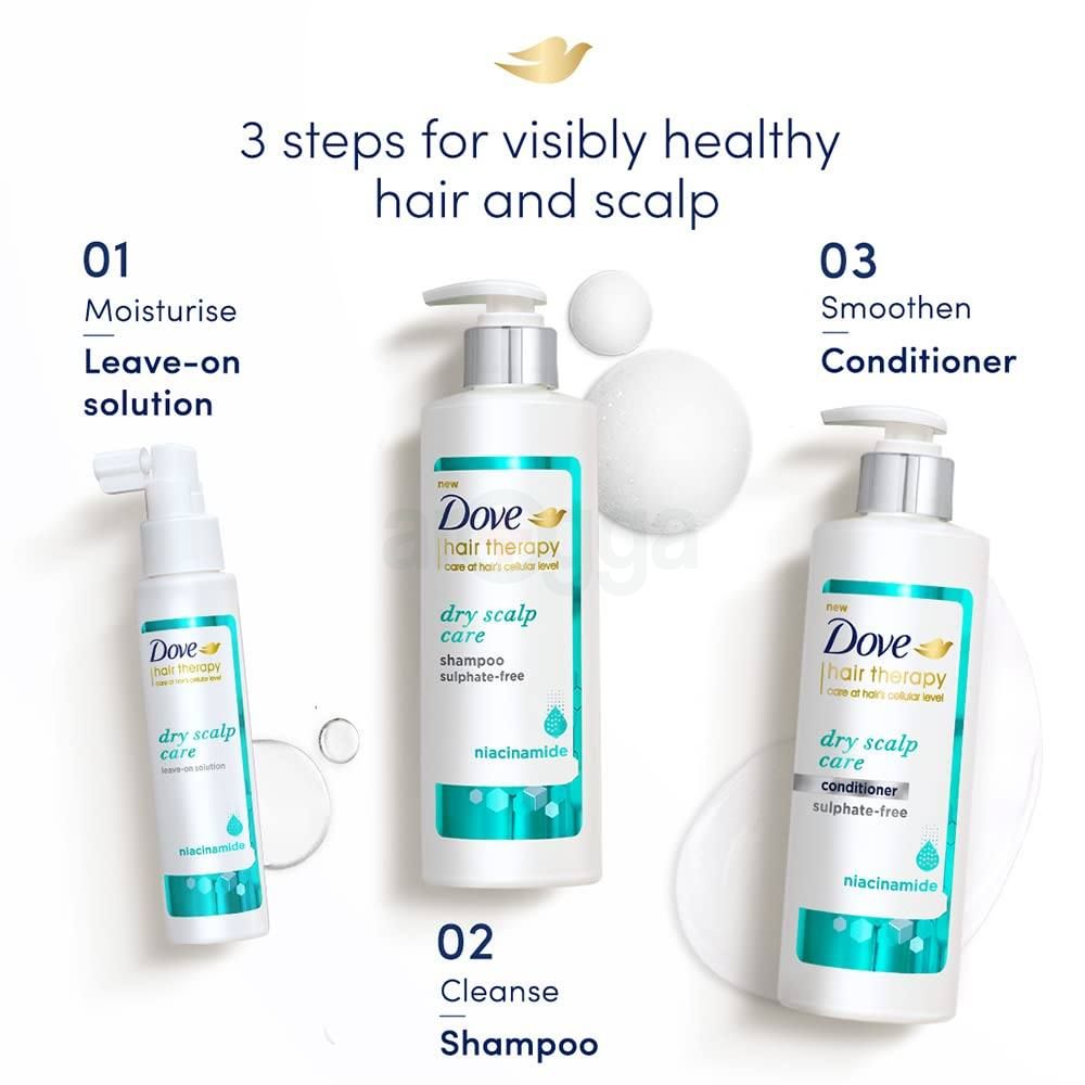Dove Hair Therapy Dry Scalp Care Sulphate Free Shampoo 380ml  