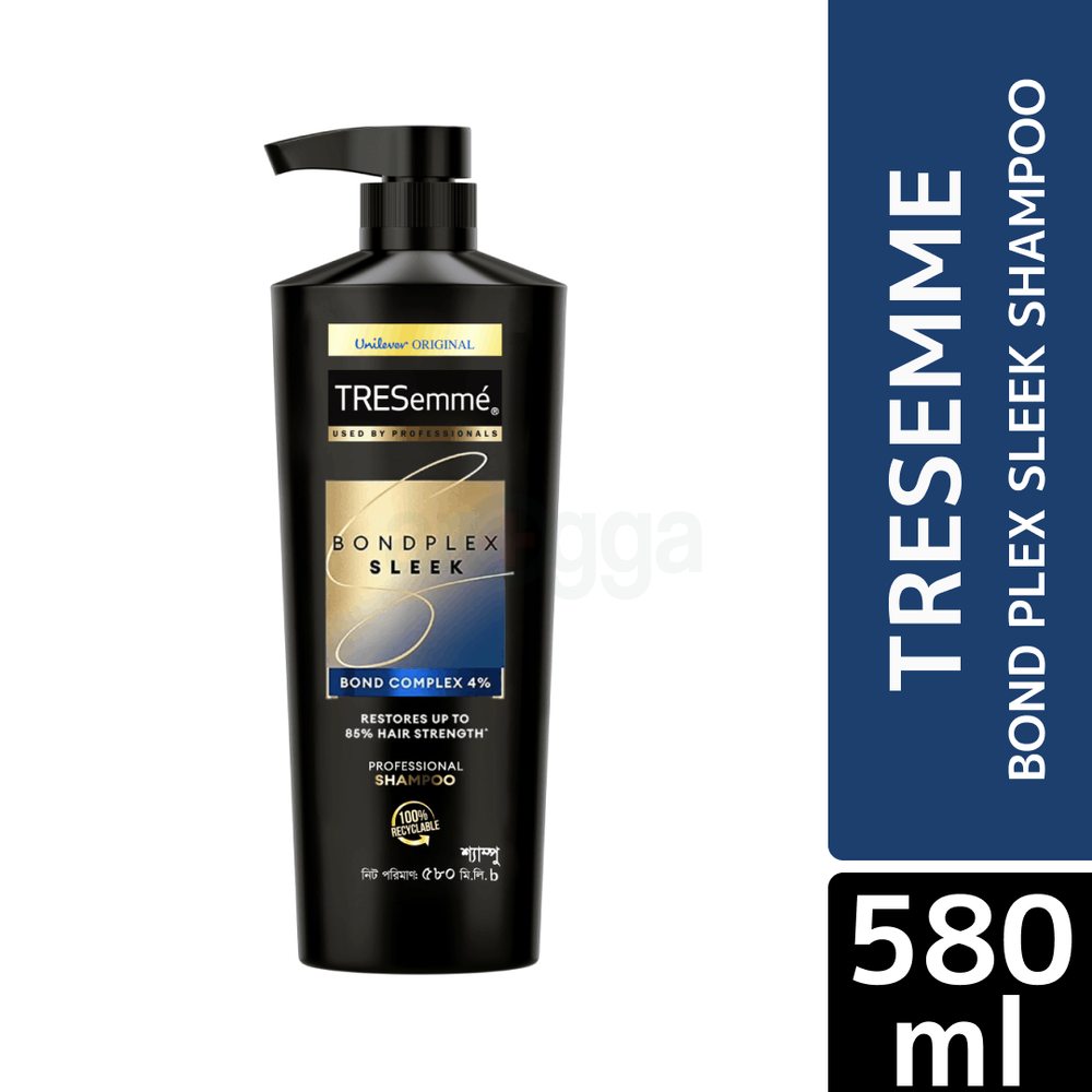 Tresemme Professional Bondplex Sleek Shampoo 580ml  