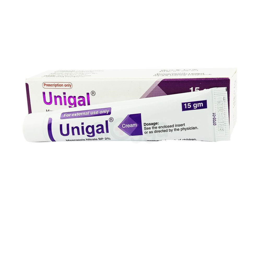 Unigal Cream 15gm 2% cream