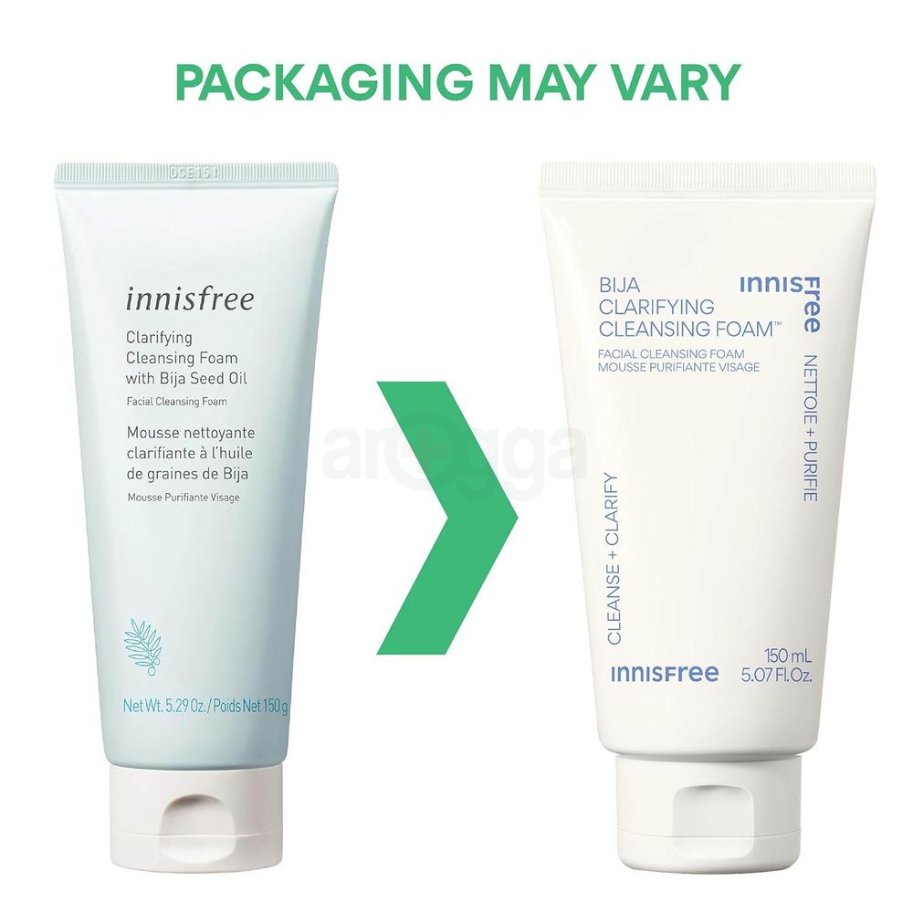 Innisfree Bija Trouble Cleansing Foam with Bija+ BHA  