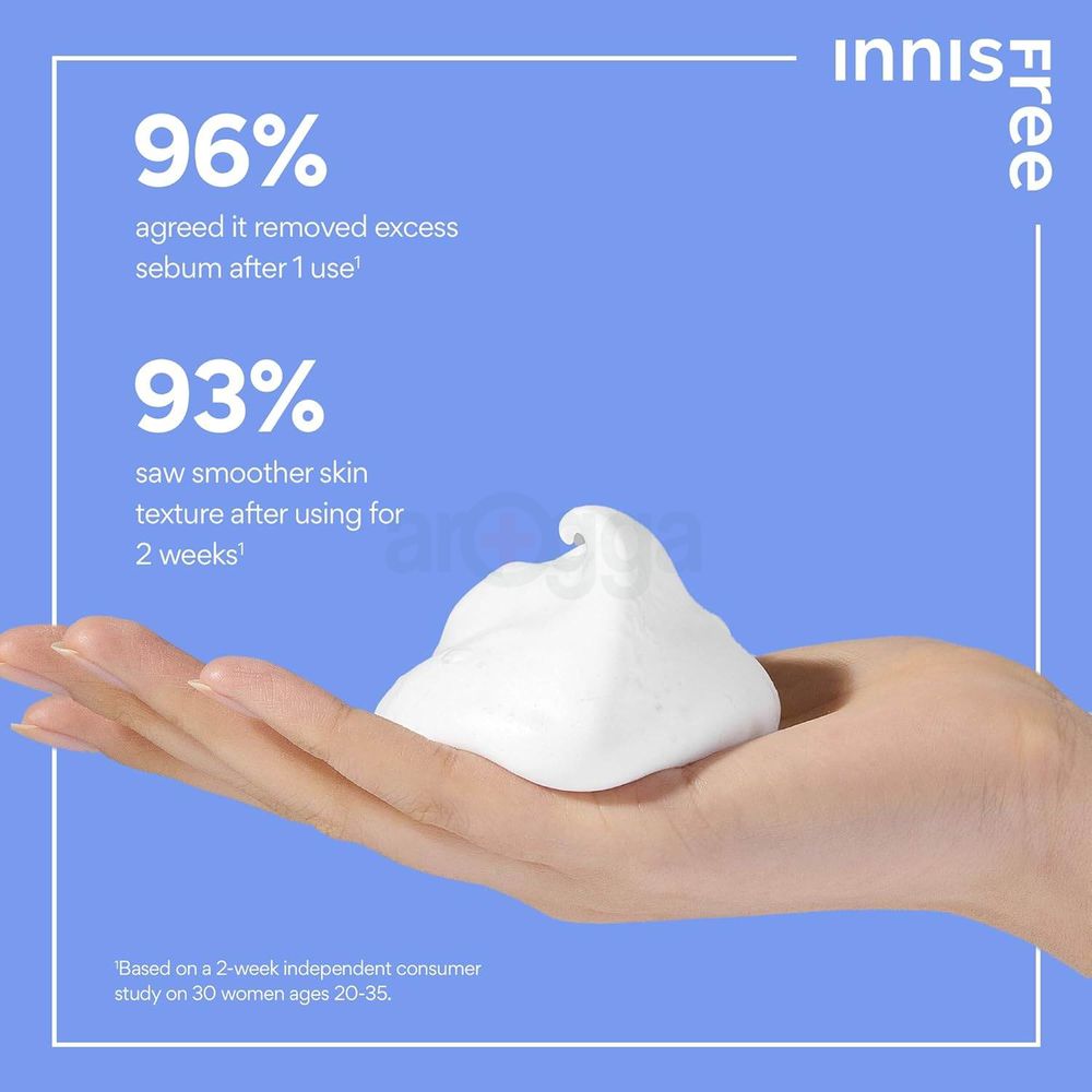 Innisfree Bija Trouble Cleansing Foam with Bija+ BHA  