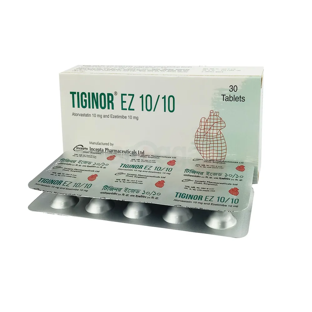 Tiginor EZ 10/10mg+10mg tablet