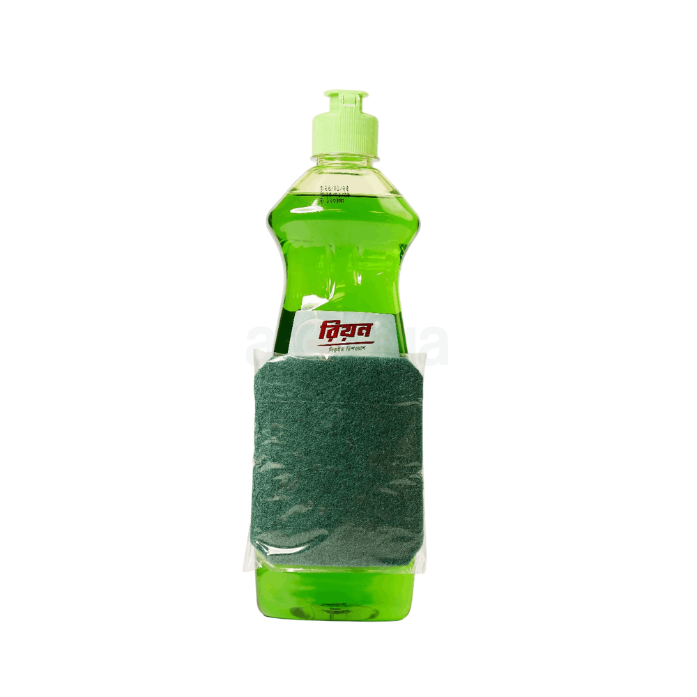 Riyon Liquid Dish Wash 500ml (Free Scrub Pad)  
