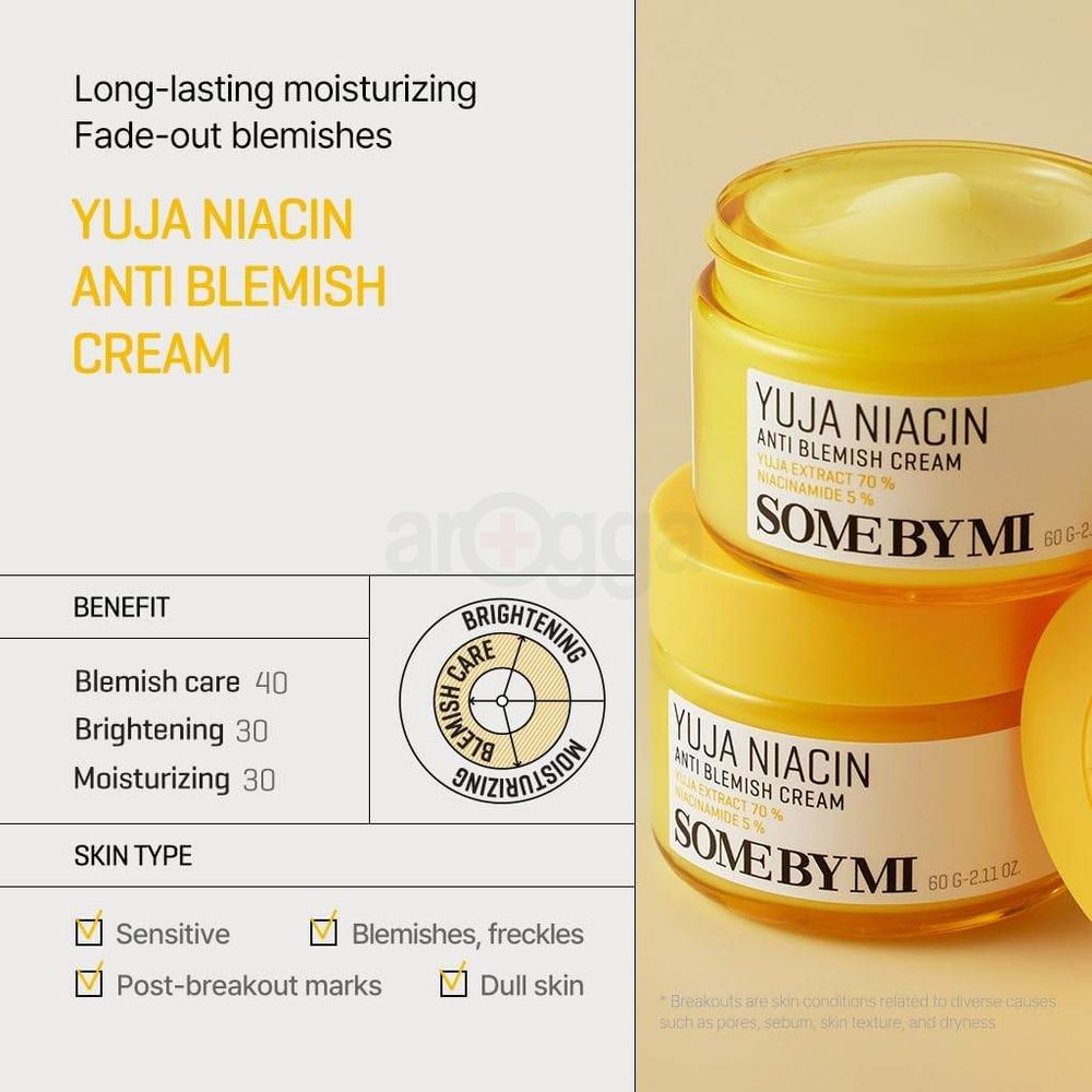 Some by Mi Yuja Niacin Anti Blemish Cream  