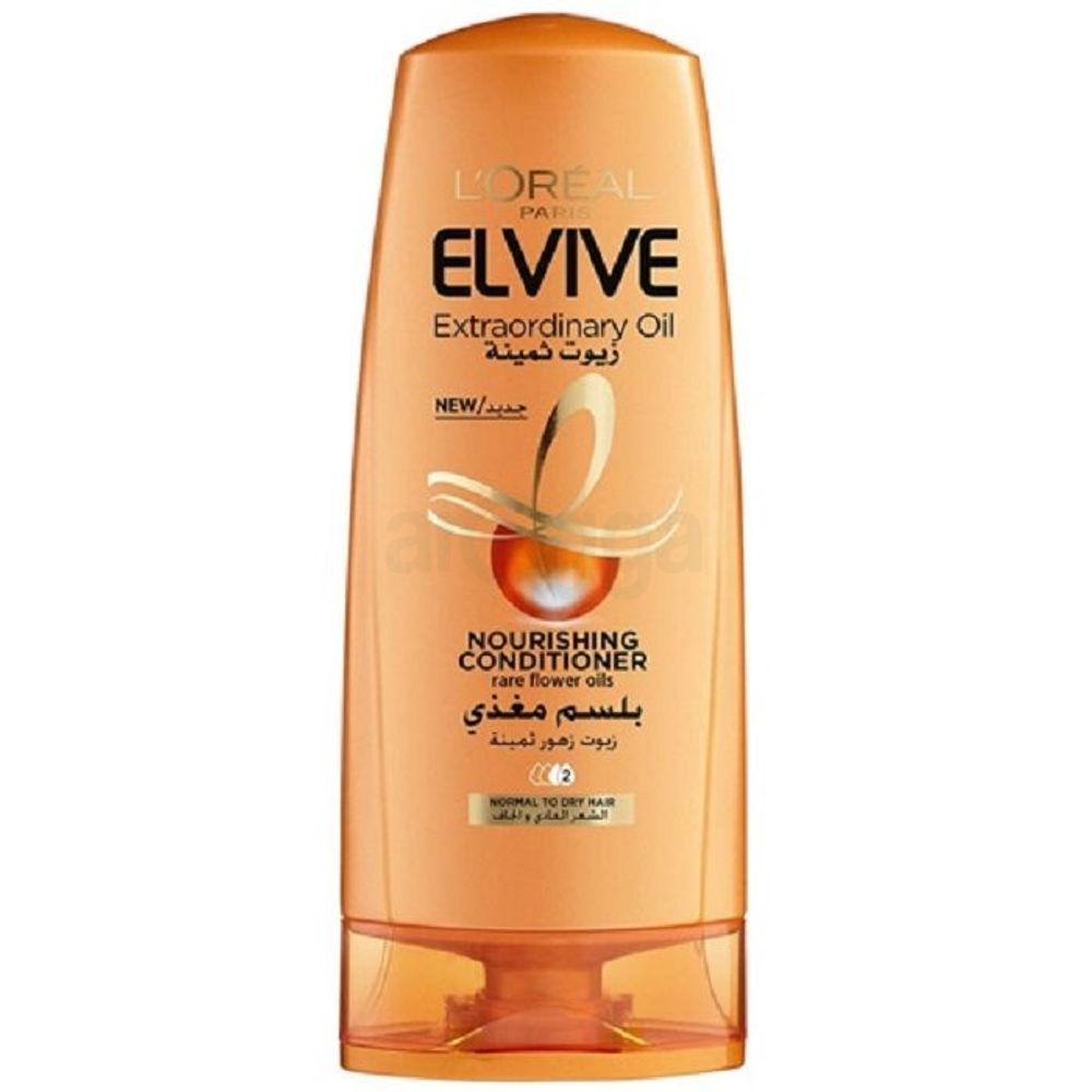 Loreal Paris Elvive Extraordinary Oil Nourishing Conditioner for Normal to Dry Hair (Made in Egypt)  