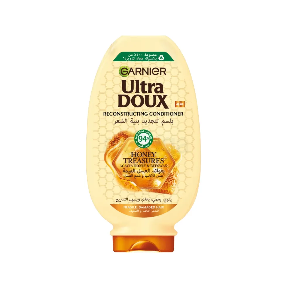 Garnier Ultra Doux Reconstructing Conditioner with Honey Treasures for  Damaged, Breaking Hair  