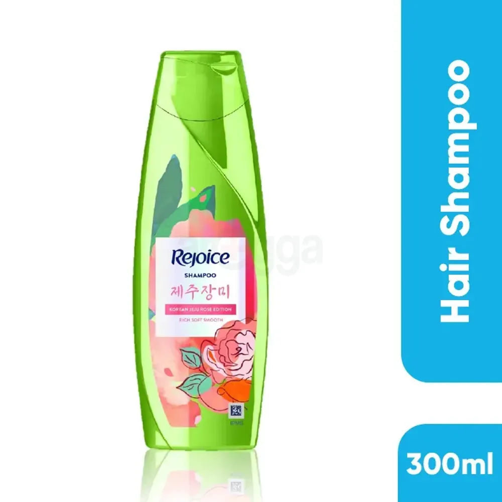 Rejoice Shampoo with Korean Jeju Rose Edition  