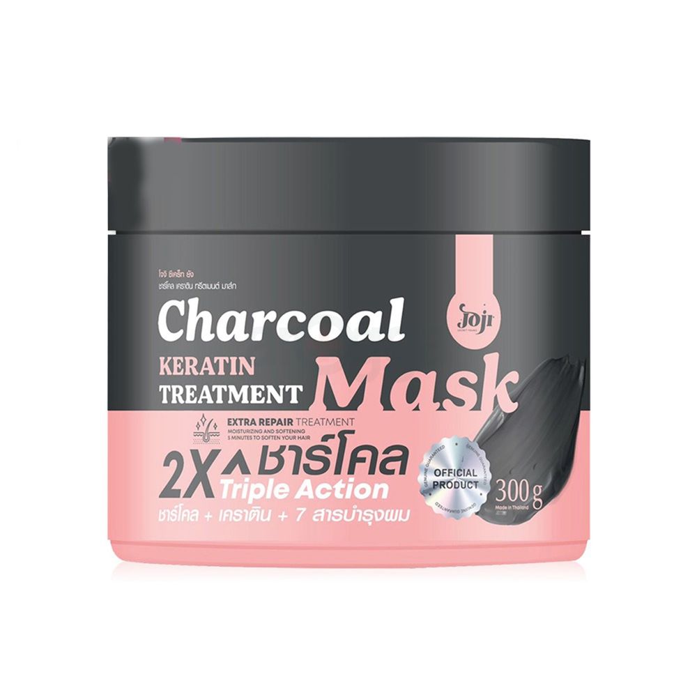 Joji Secret Young Charcoal Keratin Treatment Mask  