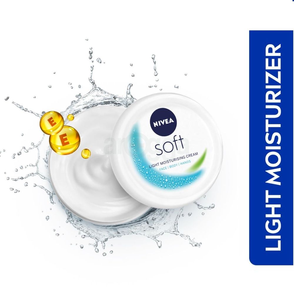 Nivea Soft Moisturizing Cream 25ml Jar  