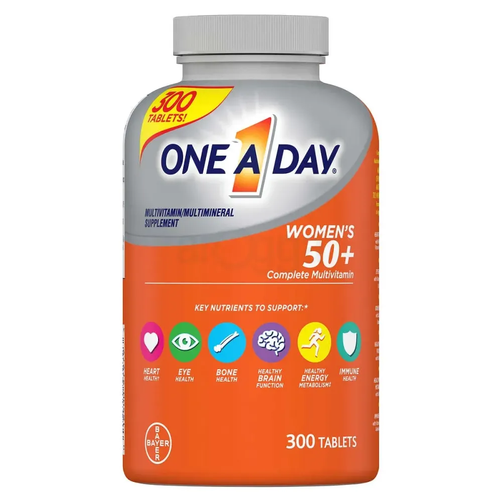 One A Day Women's 50+ Healthy Advantage Multivitamin 300 Tablets  