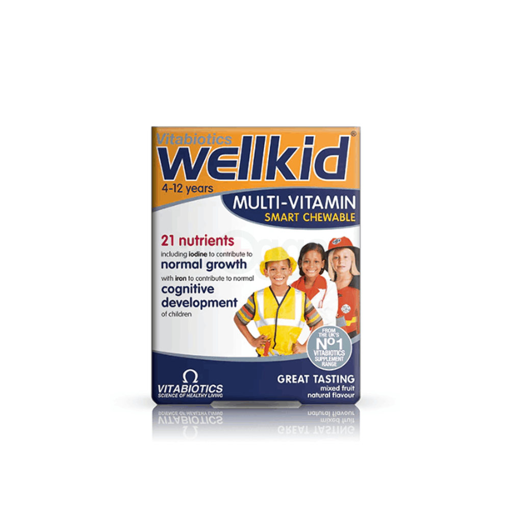 Vitabiotics Wellkid Smart Chewable30 Tablets  