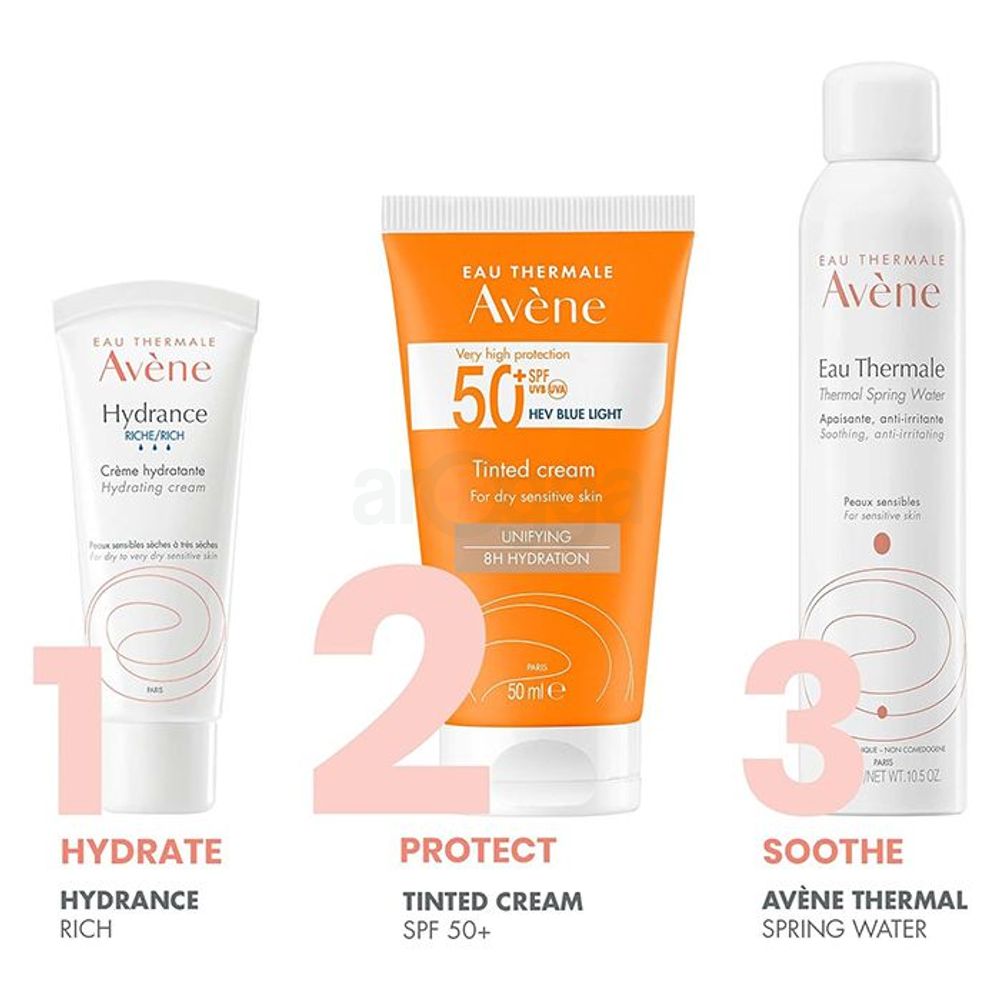 Avene Ultra Broad Spectrum Very High Protection Tinted Cream for Dry Sensitive Skin SPF 50+  