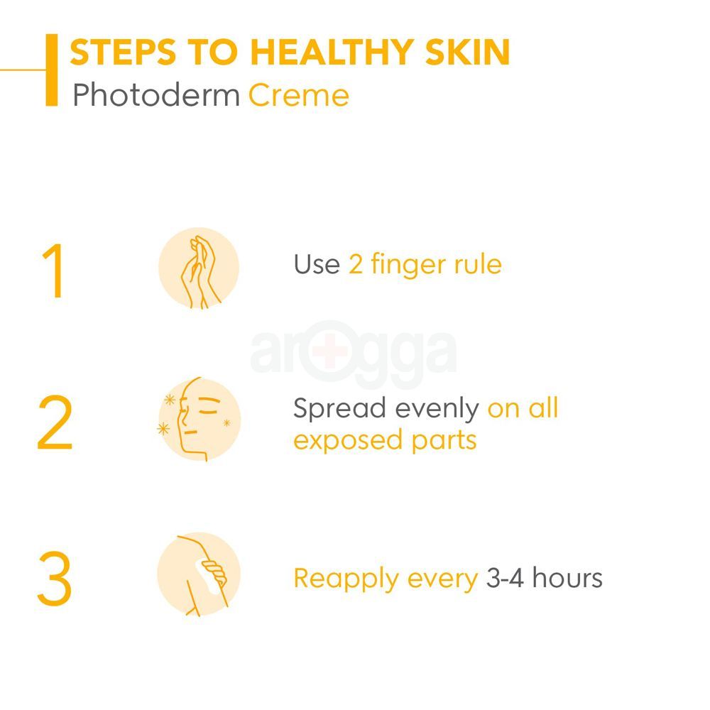Bioderma Photoderm Creme Claire Light Sun Active Defense SPF 50+ for Sensitive Dry Skin  