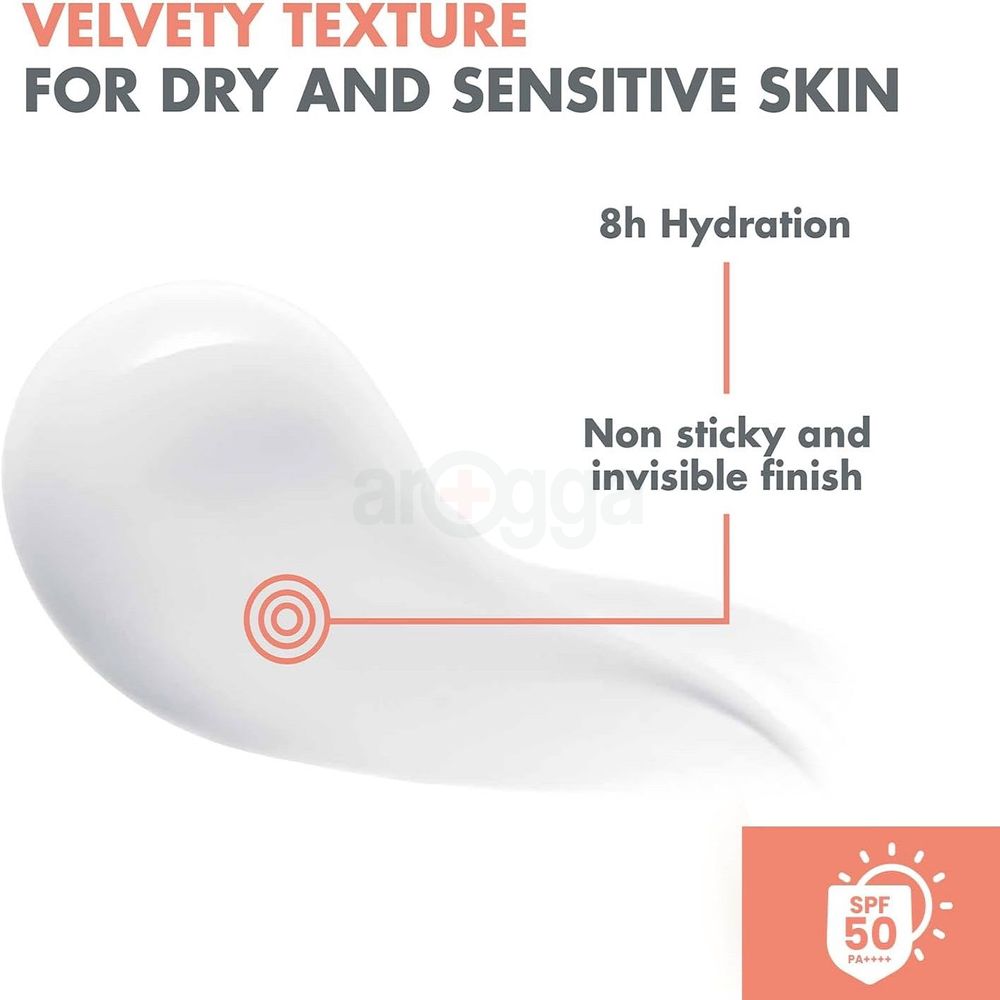 Avene Ultra Broad Spectrum Very High Protection Cream for Dry Sensitive Skin SPF 50+  