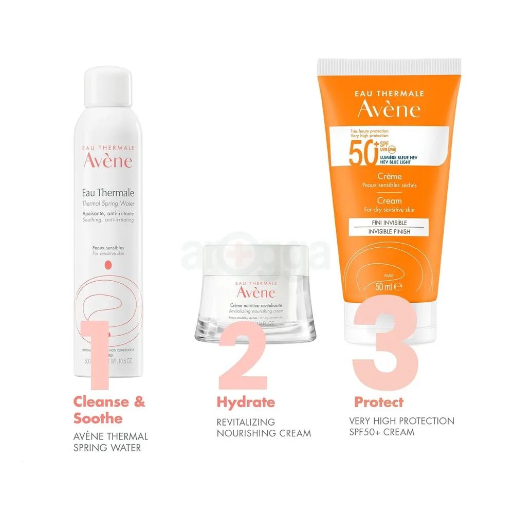 Avene Ultra Broad Spectrum Very High Protection Cream for Dry Sensitive Skin SPF 50+  