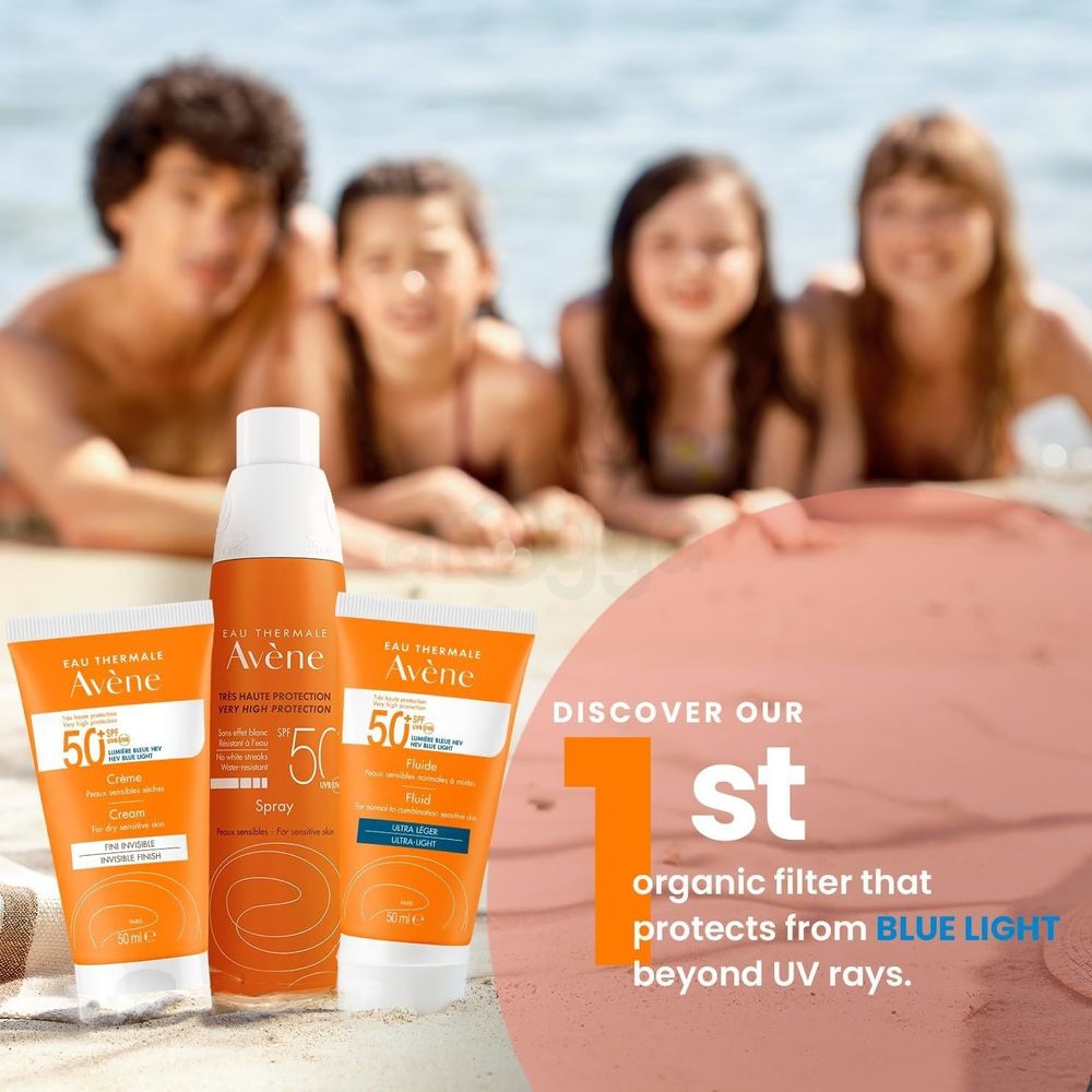 Avene Ultra Broad Spectrum Very High Protection Cream for Dry Sensitive Skin SPF 50+  