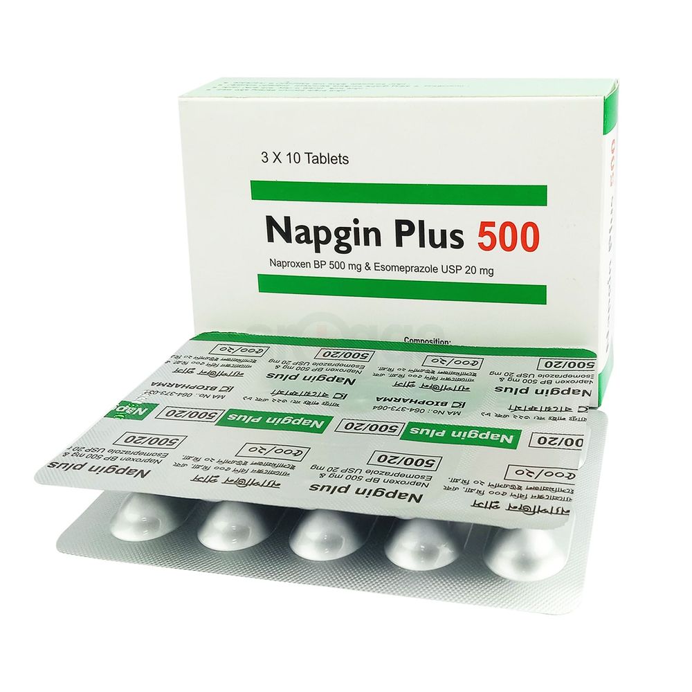 Napgin Plus 500 20mg+500mg tablet