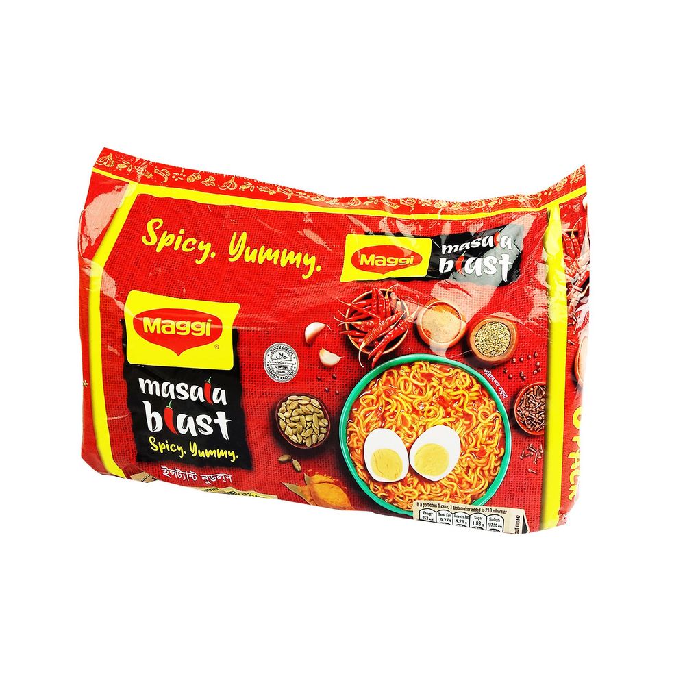 Nestle Maggi Masala Blast Spicy Yummy Instant Noodles 504gm  