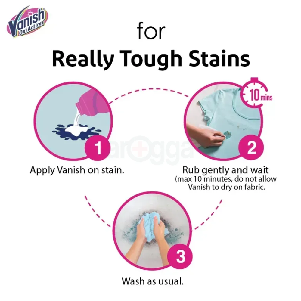 Vanish Oxi Action Colour Safe Liquid  Detergent Booster 800ml  