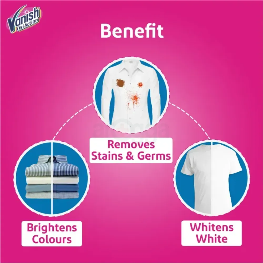 Vanish Oxi Action Colour Safe Liquid  Detergent Booster 800ml  