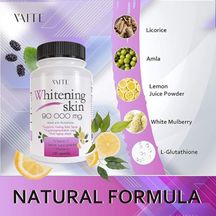 active white l-glutathione 1000mg Capsules, Packaging Type: Bottle, Packaging Size: 60 Capsule Active White L-Glutathione Skin Whitener