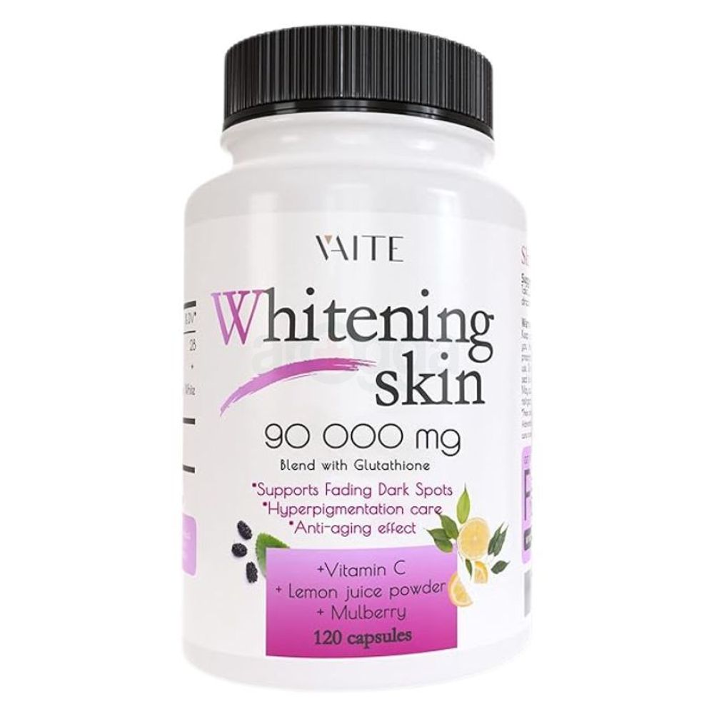 Vaite Glutathione Whitening Pills - Dark Spots & Acne Scar Remover - 90000mg  