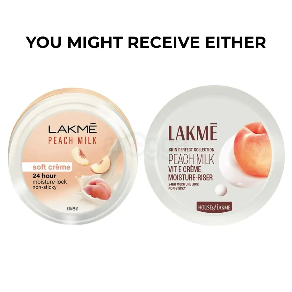 Lakme Skin Perfect Collection Peach Milk Vitamin E Cream Moisturiser  