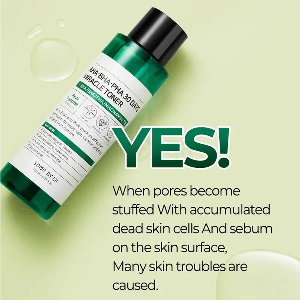 Some By Mi AHA.BHA.PHA 30 Days Miracle Toner 30ml  