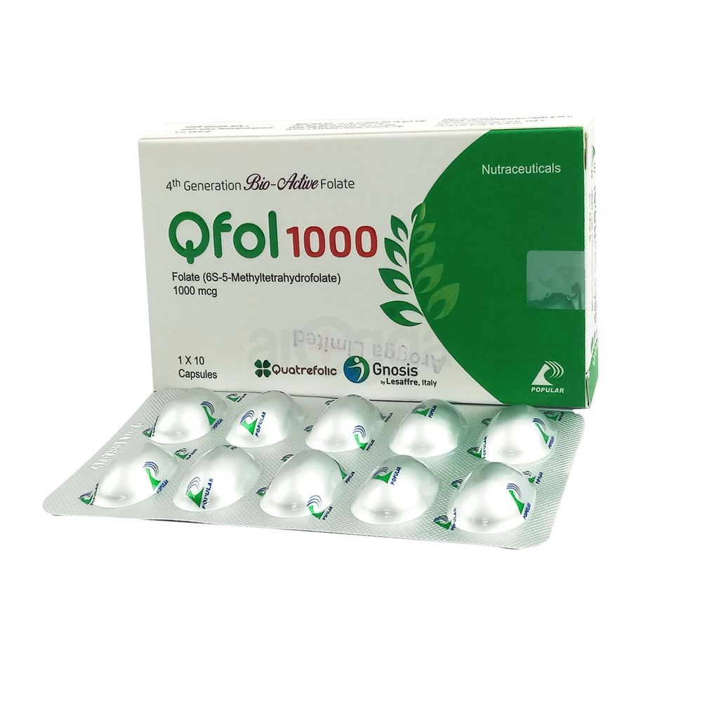 Qfol 1000 1000mcg capsule