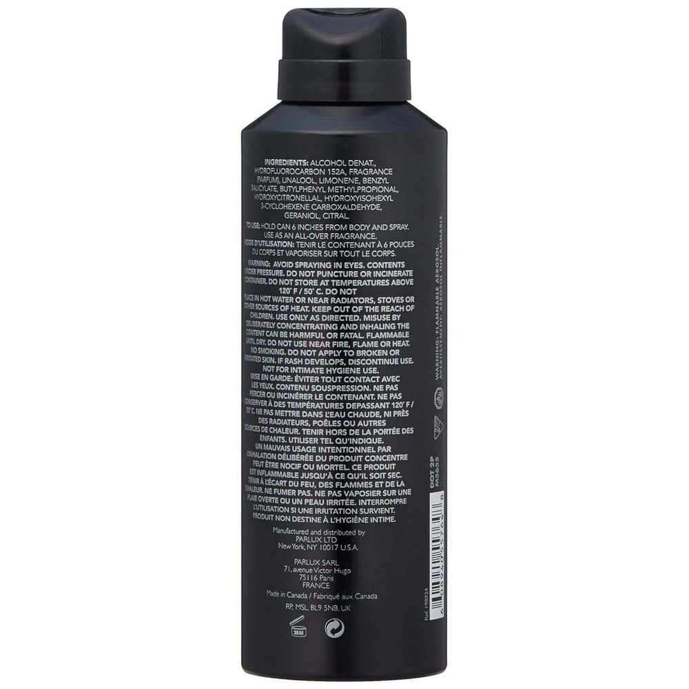 Kenneth Cole Black Body Spray for Men  