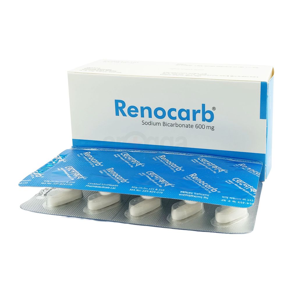 Renocarb 600mg tablet