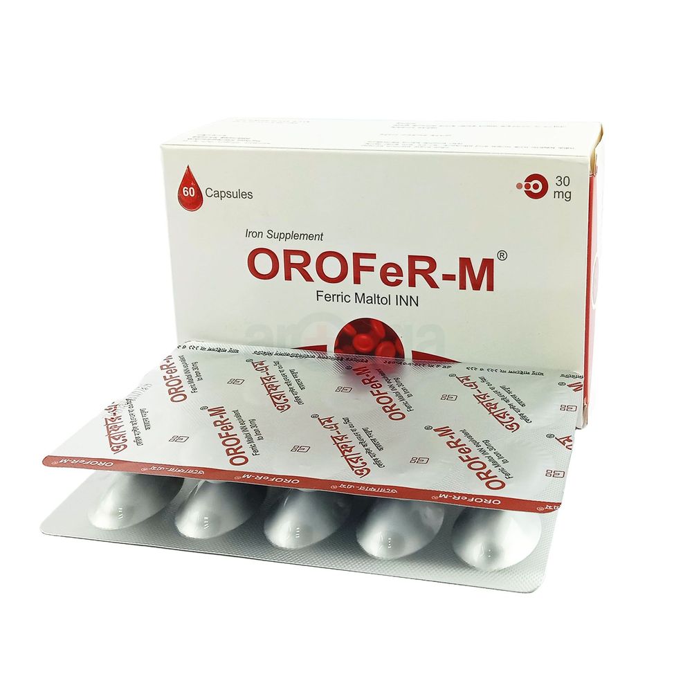 Orofer-M 30mg capsule