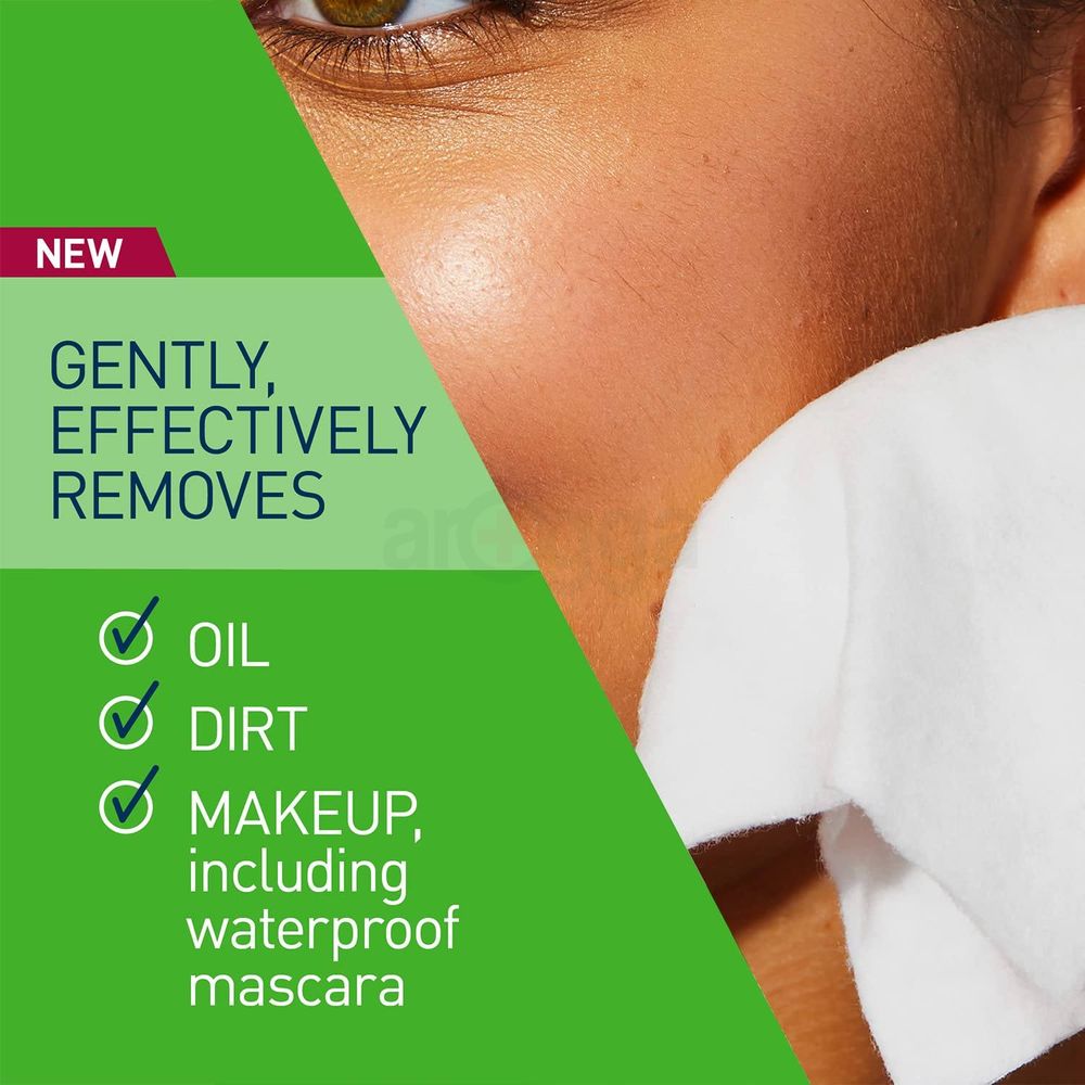 Cerave Hydrating Makeup Removing Plant Based Wipes  
