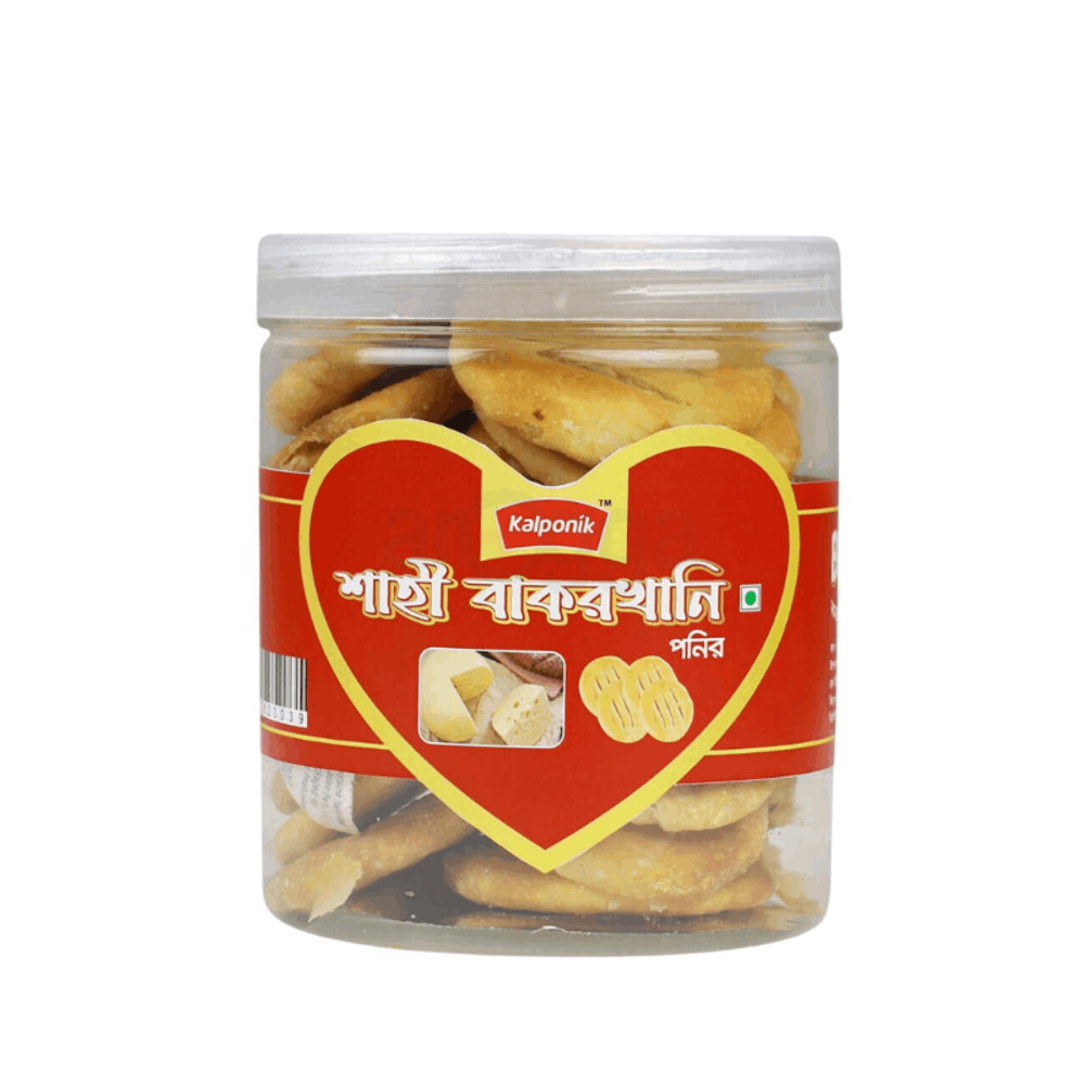 Kalponik Shahi Bakharkhani Cheesy 300g (কাল্পনিক শাহী বাকর খানি পনির )  