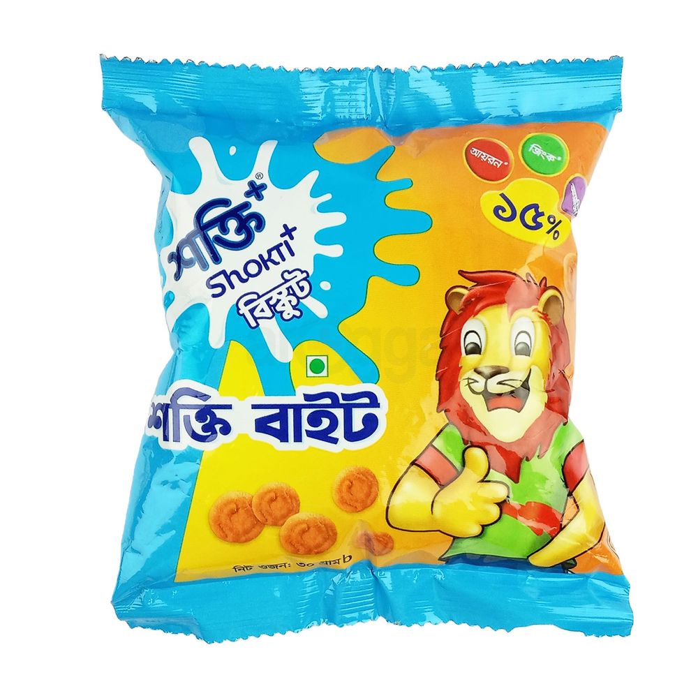 Shokti+ Shokti Bite Biscuit-Chain Packet 30gm  