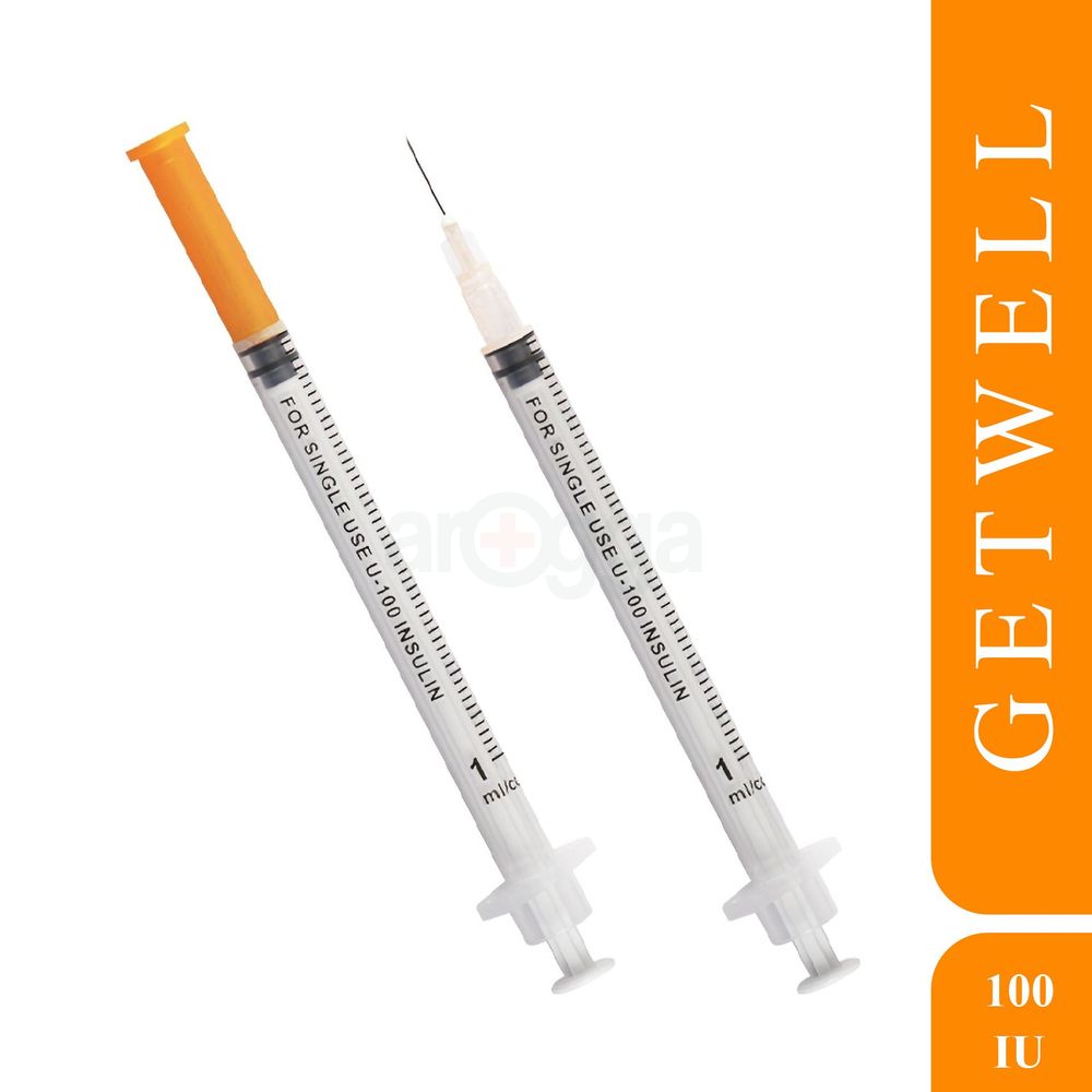 Insulin Syringe 100IU (Getwell)  