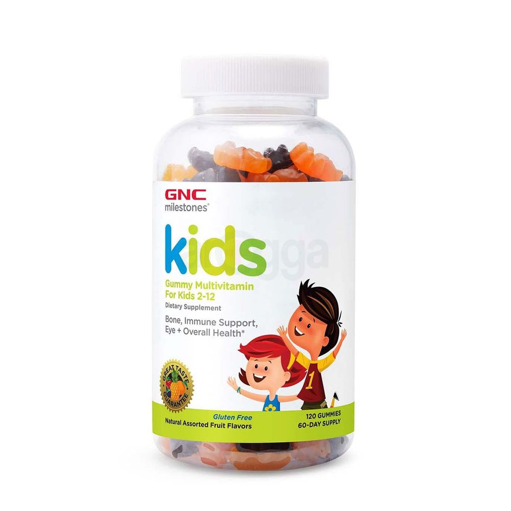 GNC Kids Gummy Multivitamin For Kids 2-12 120 Gummies	  gummies